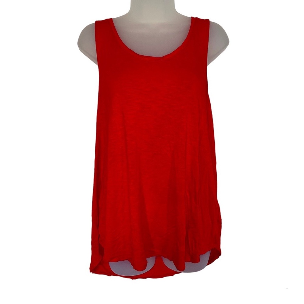 Old Navy Red Sleeveless Tank Top Luxe M Summer